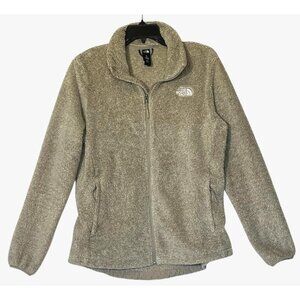 THE NORTH FACE Novelty Osito Tan Beige Soft Fleece Zip Jacket